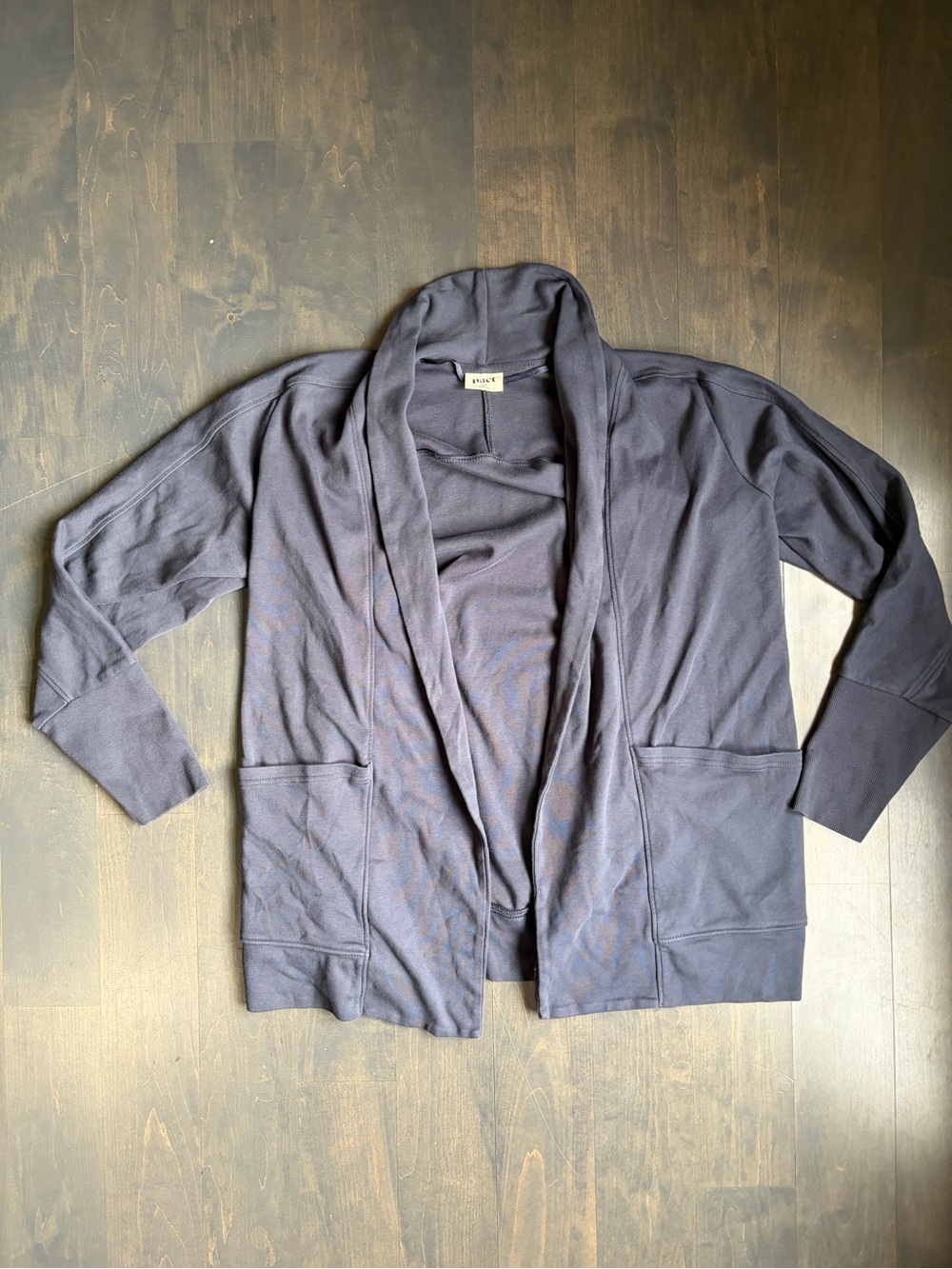 Pact Open Front Cardigan Size Medium